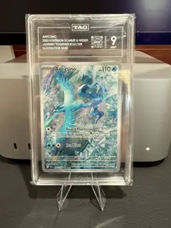 2025 Pokemon JTG EN Journey Together Articuno 161 Illustration Rare TAG 9 - Image 1