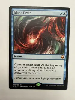 Mana Drain #80 (NM) Commander Legends CMR Magic MTG Mythic - Image 1