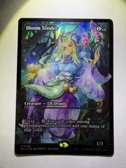 MTG Bloom Tender #0390 Foil Showcase Mythic Lorwyn Eclipsed (ECL) - Image 1