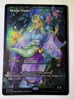 MTG Bloom Tender #0390 Foil Showcase Mythic Lorwyn Eclipsed (ECL) - Image 3