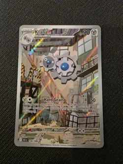 Pokemon TCG Klang 140/086 Sv: Black Bolt Illustration Rare *Near Mint* - Image 1
