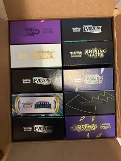 10x Empty Assorted Pokemon Elite Trainer Boxes ETB Evolving Skies | 151 | Etc - Image 3