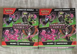 ✅Pokemon TCG Shrouded Fable Booster Bundle Lot of 2 New/Sealed - 12 Packs - Image 1