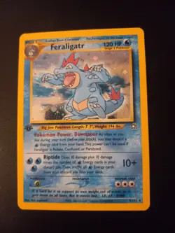 FERALIGATR 5/111 NEO GENESIS HOLOGRAPHIC POKEMON TCG ENGLISH - Image 1