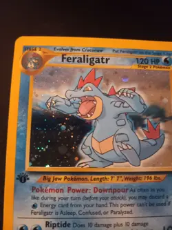 FERALIGATR 5/111 NEO GENESIS HOLOGRAPHIC POKEMON TCG ENGLISH - Image 2