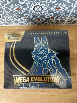 Pokemon Mega Evolution Elite Trainer Box Lucario ETB - New/Factory Sealed - Image 1