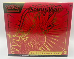 Pokemon Scarlet & Violet Base Elite Trainer Box ETB Koraidon Sealed New - Image 1