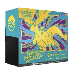 “PRESALE” Pokemon TCG Ascending Heros Pokemon Center ETB Factory Sealed - Image 1