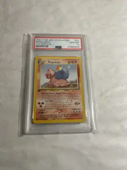 2001 Pokemon Neo Revelation 1st Edition Magcargo 33/64 PSA 10 - Image 1