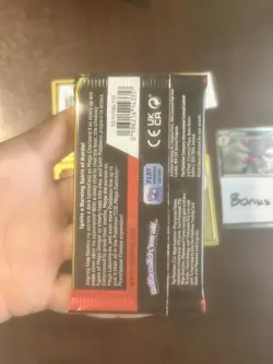 VERY HEAVY! BIG HITUUU 22.55g Phantasmal Flames Pokemon TCG Booster (SEALED) - Image 3
