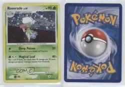Roserade Holo Pokemon Diamond & Pearl Secret Wonders #17 2007 - Image 3