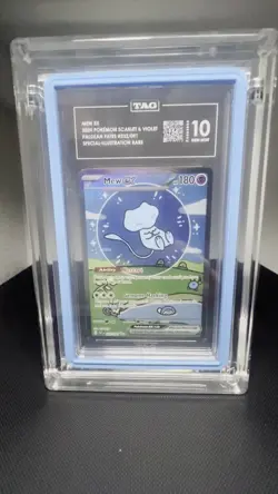 Bubble Mew ex 232/091 SIR Pokemon Paldean Fates TAG 10 Gem Mint - Image 2