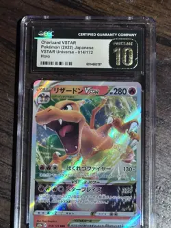 CGC PRISTINE 10 - 2022 Pokemon CHARIZARD VSTAR - S12a 014/172 RRR - Japanese - Image 1