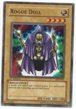 Rogue Doll 1st Edition Common SDP-005 Yu-Gi-Oh Near Mint - Image 1