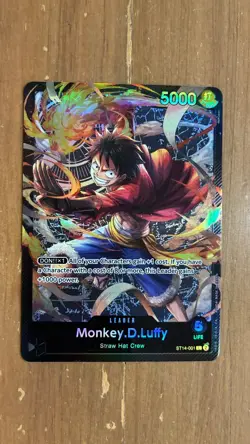 Monkey.D.Luffy ST14-001 One Piece Starter Deck 14: 3D2Y English 3 ⚓📈 - Image 1
