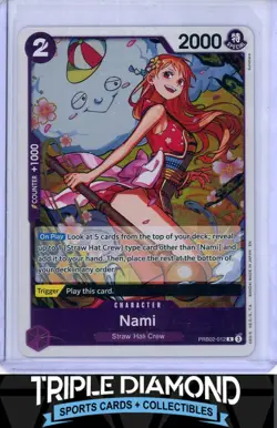 One Piece PRB02-012 Premium Booster The Best Volume 2 Nami Rare F160 - Image 1