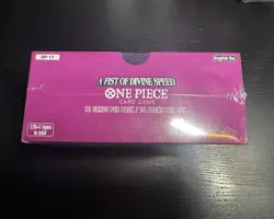 One Piece OP11 Booster Box ENG A Fist Of Divine Speed Sealed MINT CONDITION - Image 3