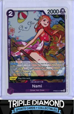 One Piece PRB02-012 Premium Booster The Best Volume 2 Nami Rare F159 - Image 1