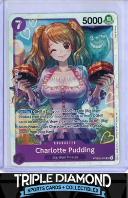 One Piece PRB02-010 Premium Booster The Best Volume 2 Charlotte Pudding SR F158 - Image 1