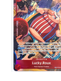 Lucky.Roux TR OP09-015 R Treasure Rare ONE PIECE OP11 A Fist of Divine Speed ENG - Image 4