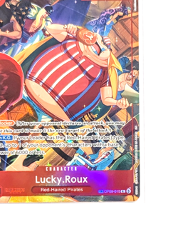 Lucky.Roux TR OP09-015 R Treasure Rare ONE PIECE OP11 A Fist of Divine Speed ENG - Image 5