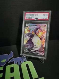 2021 Pokemon Sword and Shield Shining Fates Charizard VMAX SV107/SV122 PSA 10 - Image 3