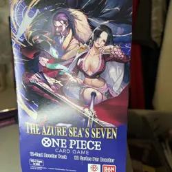 One Piece TCG The Azure Sea's Seven (10) Sleeved Booster Packs IN HAND FAST SHIP - Image 2