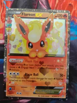Pokemon TCG Generations Flareon EX RC6/RC32 Ultra Rare NM - Image 1