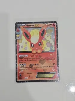 Flareon EX RC6/RC32 XY Generations 2016 Radiant Collection Pokemon TCG NM - Image 1