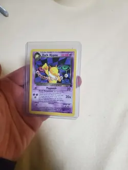 Dark Hypno 26/82 MP Team Rocket Non Holo Rare Pokemon TCG 2000 LP - Image 1