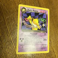 Dark Hypno 26/82 Team Rocket Non Holo Rare Pokemon TCG 2000 - Image 3