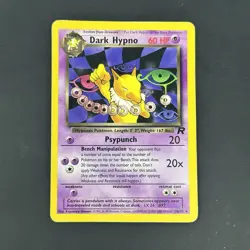 Dark Hypno 26/82 MP Team Rocket Non Holo Rare Pokemon TCG 2000 - Image 1