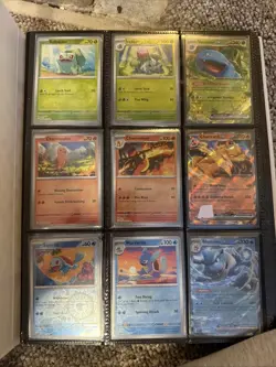 POKEMON 151 COMPLETE BASE MASTER SET ALL HOLOS, REVERSES, EX's, & HOLO ENERGIES - Image 1