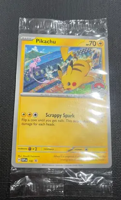 Pikachu Promo 2024 World Championships SVP EN 190 Pokemon Worlds Sealed Promo - Image 3