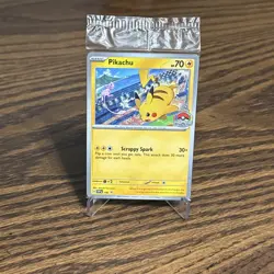Pokemon 2024 World Championships Pikachu SVP EN 190 Worlds SEALED Promo (NM) - Image 1