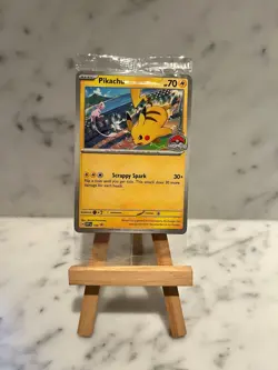 Pikachu Promo 2024 World Championships SVP EN 190 Pokemon Worlds Promo - SEALED - Image 1