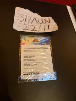 Pikachu Promo 2024 World Championships SVP EN 190 Pokemon Worlds SEALED PROMO - Image 2
