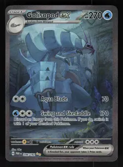 Golisopod ex 246/182 SV04: Paradox Rift SIR Pokemon TCG Card NM - Image 1