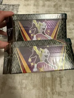 Pokemon TCG Shining Fates Eldegoss V Premium Collection Tin Factory Sealed 2x - Image 2