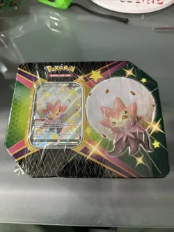 Pokemon TCG Shining Fates Tin Eldegoss V - Factory Sealed - 6 Booster Packs 728192527081 - Image 1