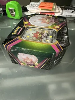 Pokemon TCG Shining Fates Tin Eldegoss V - Factory Sealed - 6 Booster Packs 728192527081 - Image 3