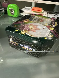 Pokemon TCG Shining Fates Tin Eldegoss V - Factory Sealed - 6 Booster Packs 728192527081 - Image 5