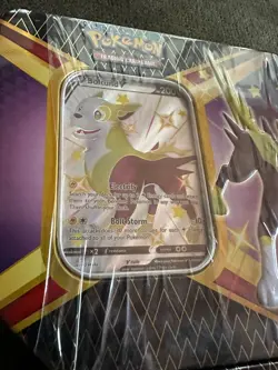 Set of 3 Pokemon TCG Shining Fates Cramorant Eldegoss Boltund V Premium Tins - Image 3
