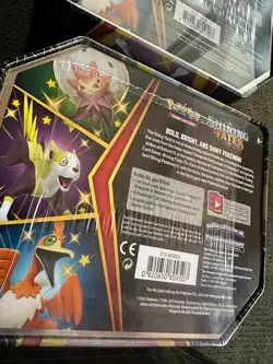 Set of 3 Pokemon TCG Shining Fates Cramorant Eldegoss Boltund V Premium Tins - Image 4