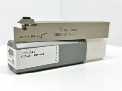 ISCAR GHDR 25.4-4 | Indexable Tool Holder 2800161 | 1" Shank | New 1pc - Image 1
