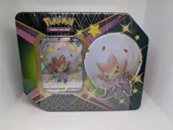Pokemon TCG Shining Fates Tin Eldegoss V SEALED new booster packs shiny promo 728192527081 - Image 1