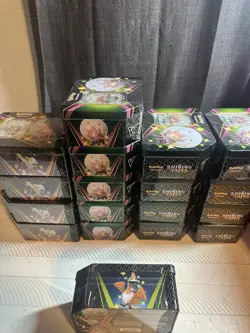18x Pokemon TCG Shining Fates Eldegoss V Premium Collection Tin - Factory Sealed 728192527081 - Image 1