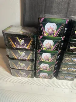 18x Pokemon TCG Shining Fates Eldegoss V Premium Collection Tin - Factory Sealed 728192527081 - Image 4