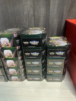 18x Pokemon TCG Shining Fates Eldegoss V Premium Collection Tin - Factory Sealed 728192527081 - Image 5