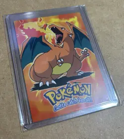 Charizard #06 E6 of 12 Topps 1999 Black Logo Pokemon Trading Cards Regular - Image 2